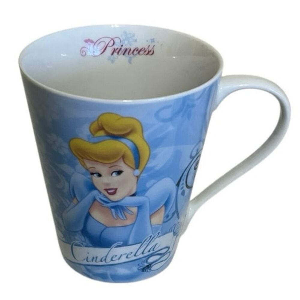 Disney Cinderella Mug Princess Coffee Cup Fairytale Collectible EUC